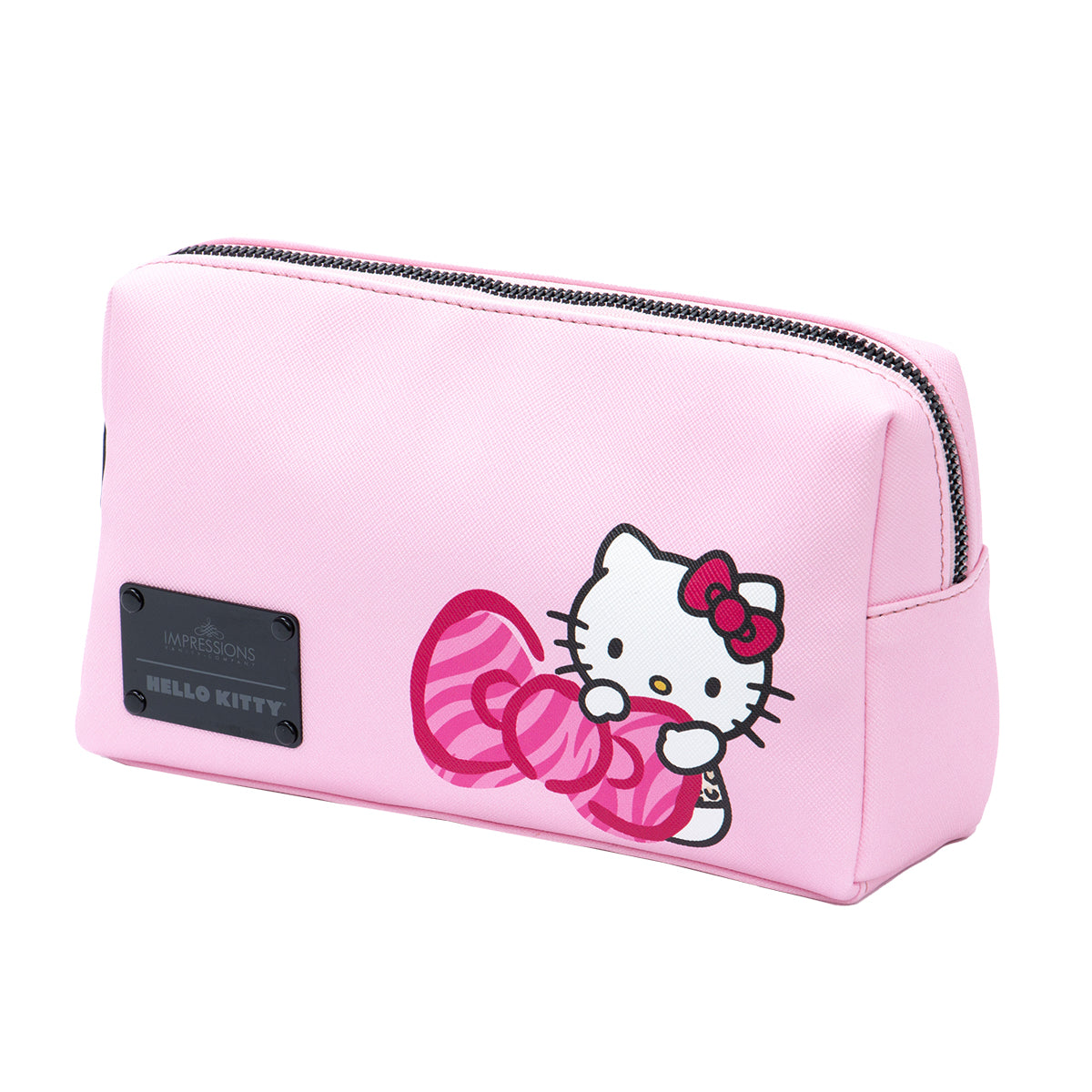 Hello Kitty Cosmetic Pouch, Pink Animal