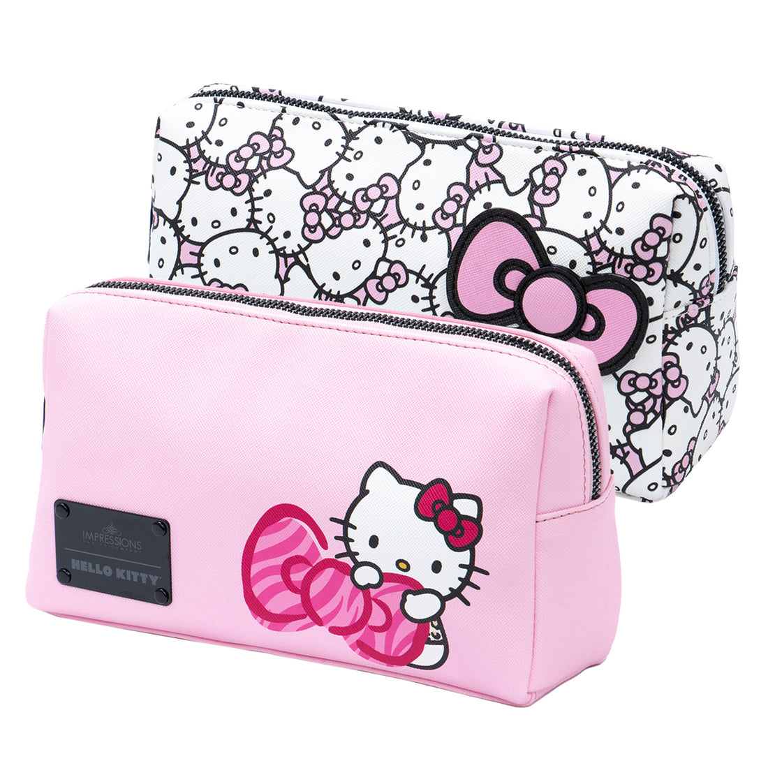 Hello Kitty Make Up Bag Fabric Storage Pouch Coin Purse Cosmetics