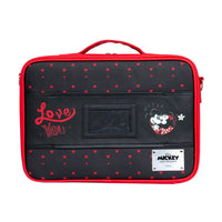 Minnie and Mickey Makeup Carry Case with Adjustable Dividers