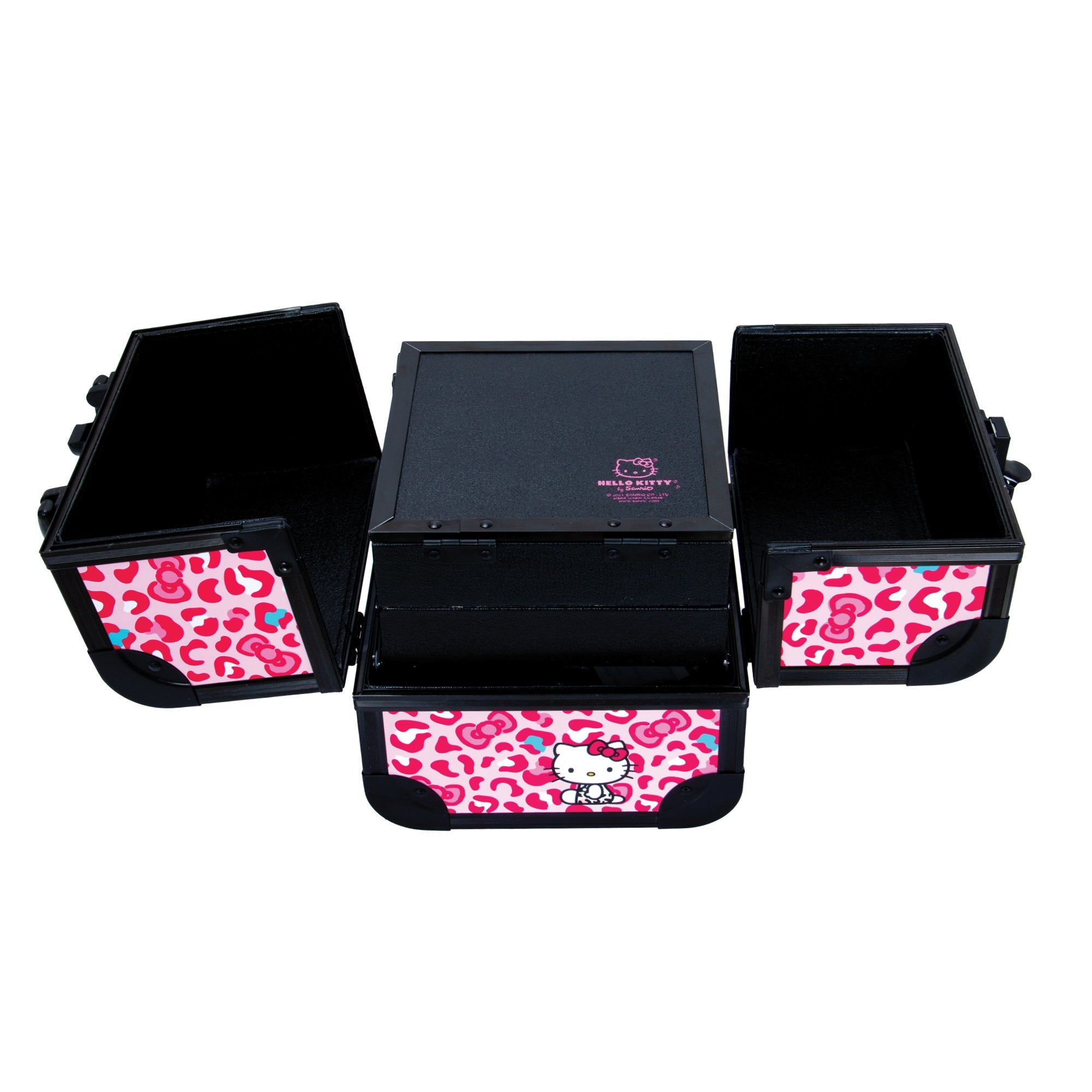 Hello Kitty x Impressions Vanity Slaycube Makeup Travel Case deals (Pink Animal)