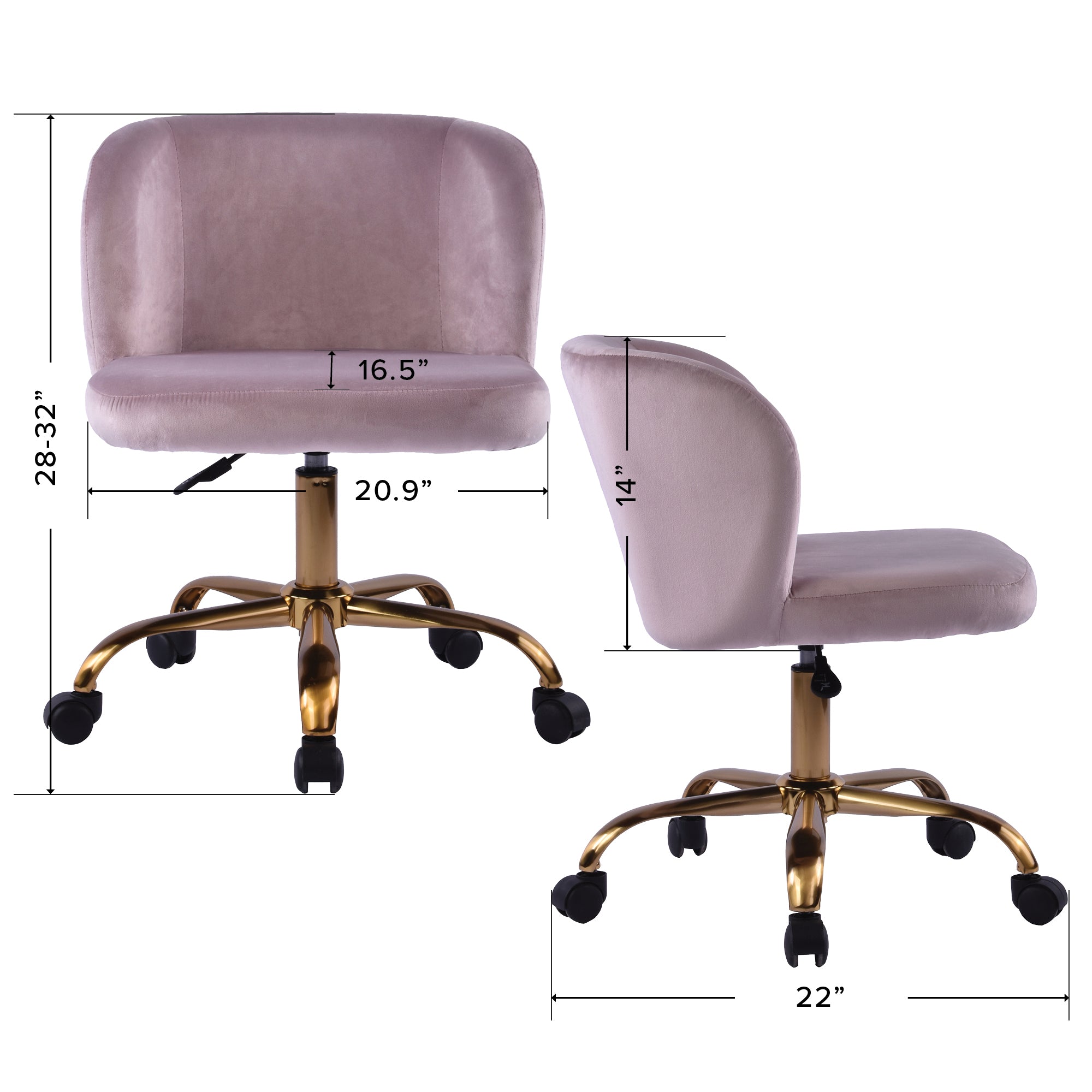 Rylee Swivel Vanity Chair