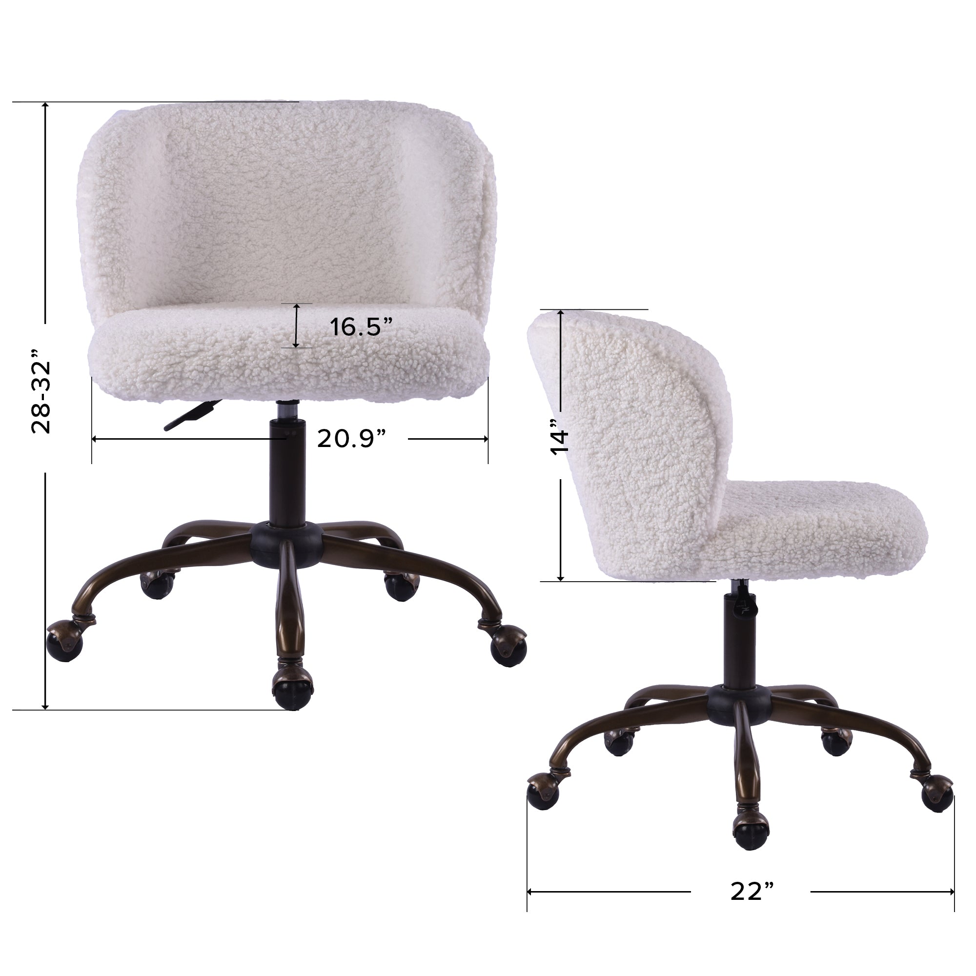 Rylee Swivel Vanity Chair