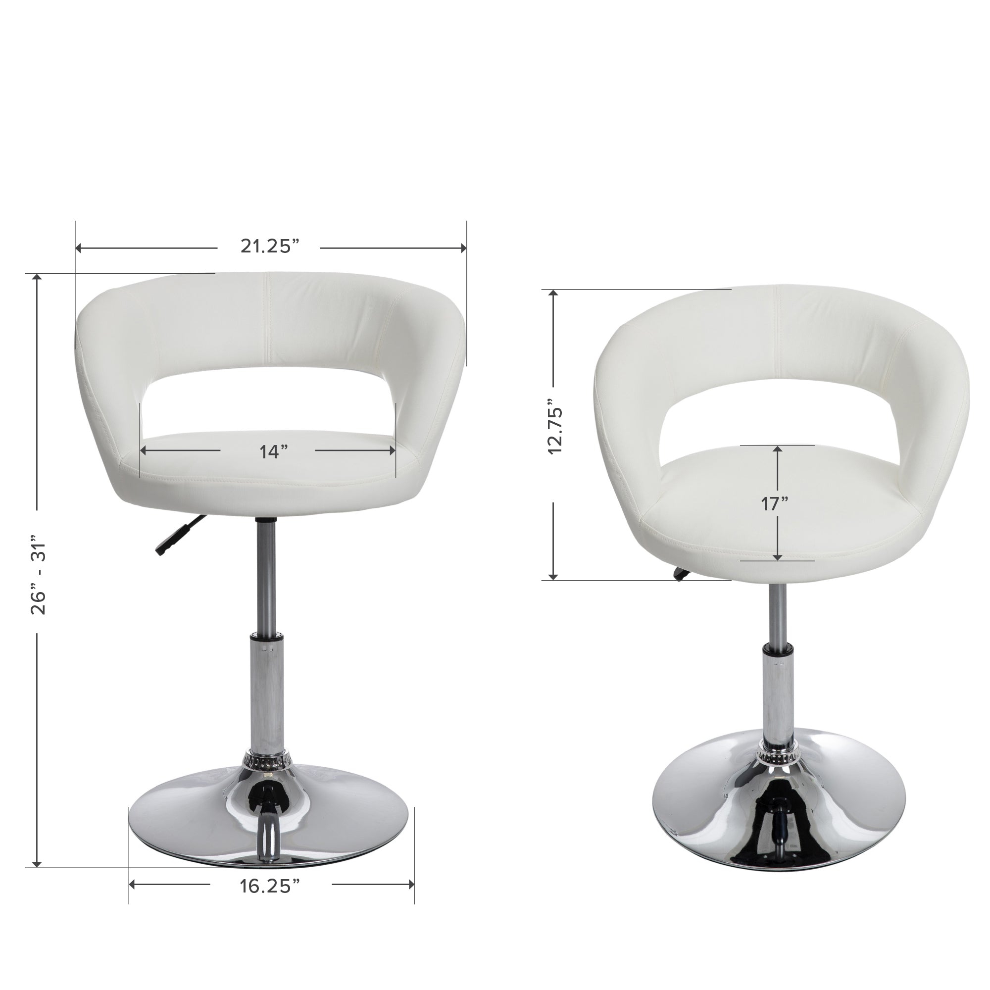 Giselle Contemporary Vanity Chair