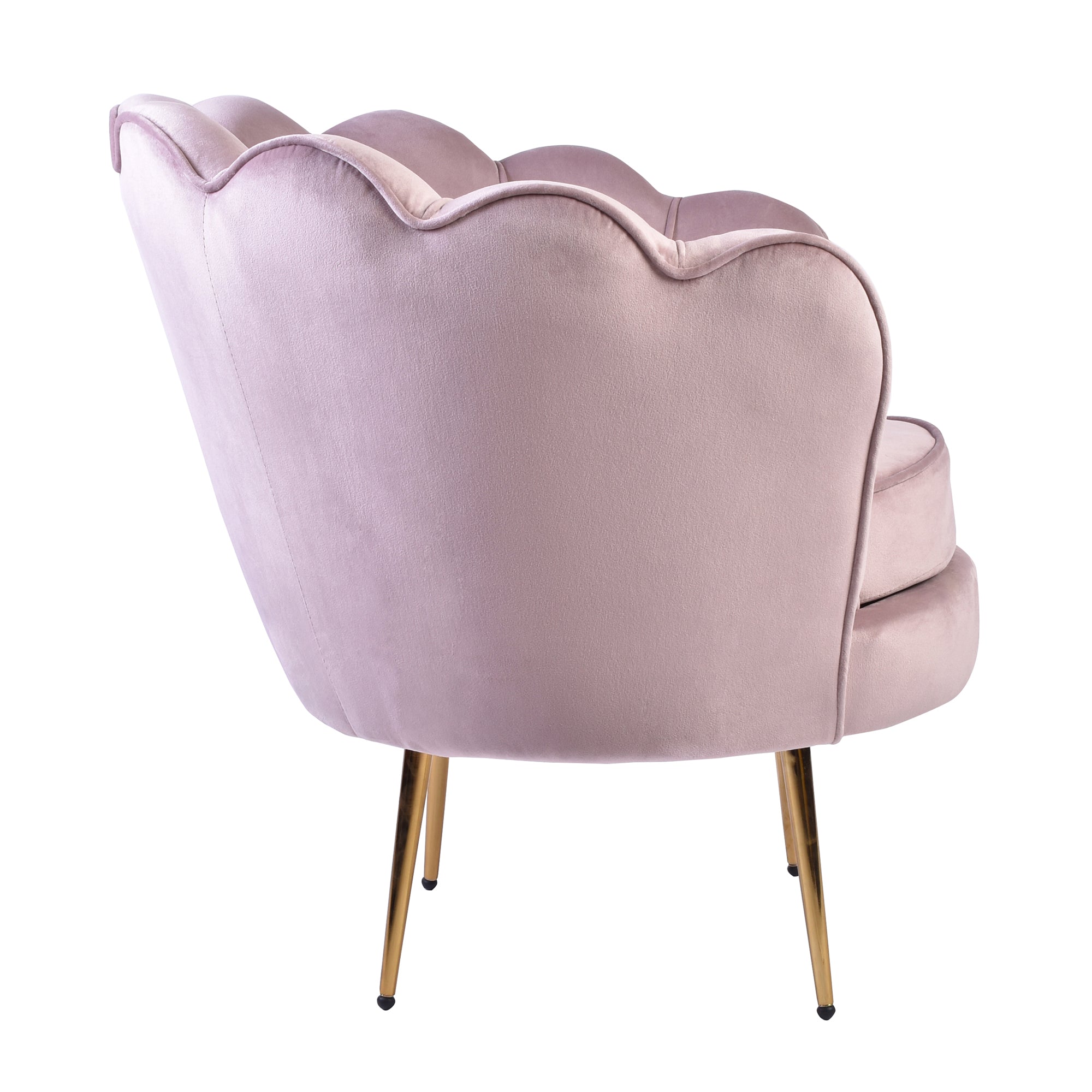 Isabella Channel Tufted Vanity Armchair
