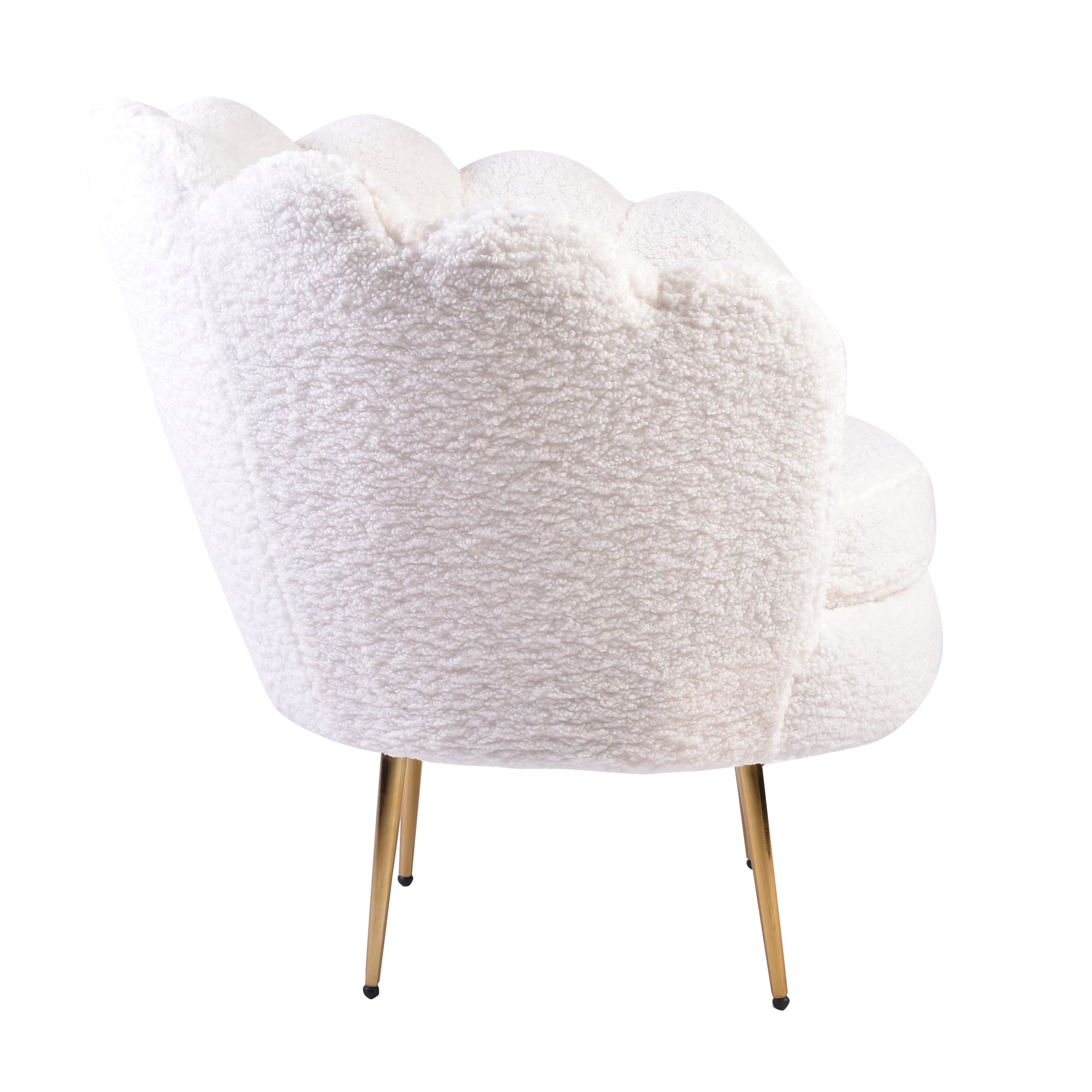 Isabella Channel Tufted Vanity Armchair