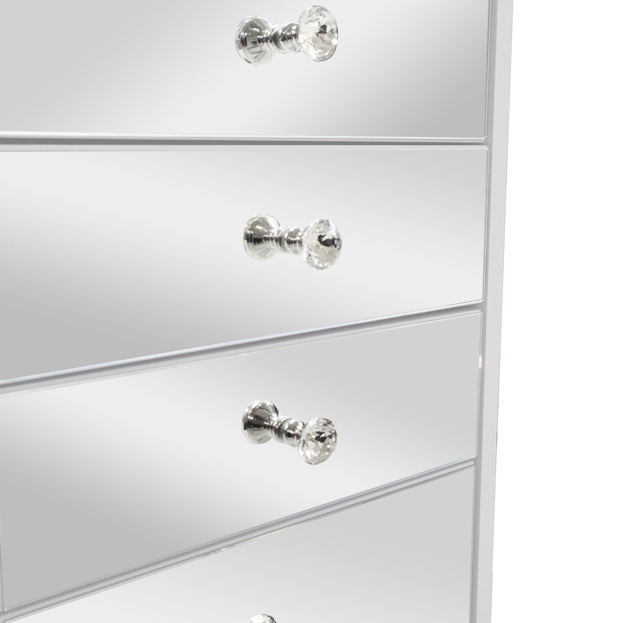 SlayStation® Mirrored 9-Drawers Vanity Storage Unit