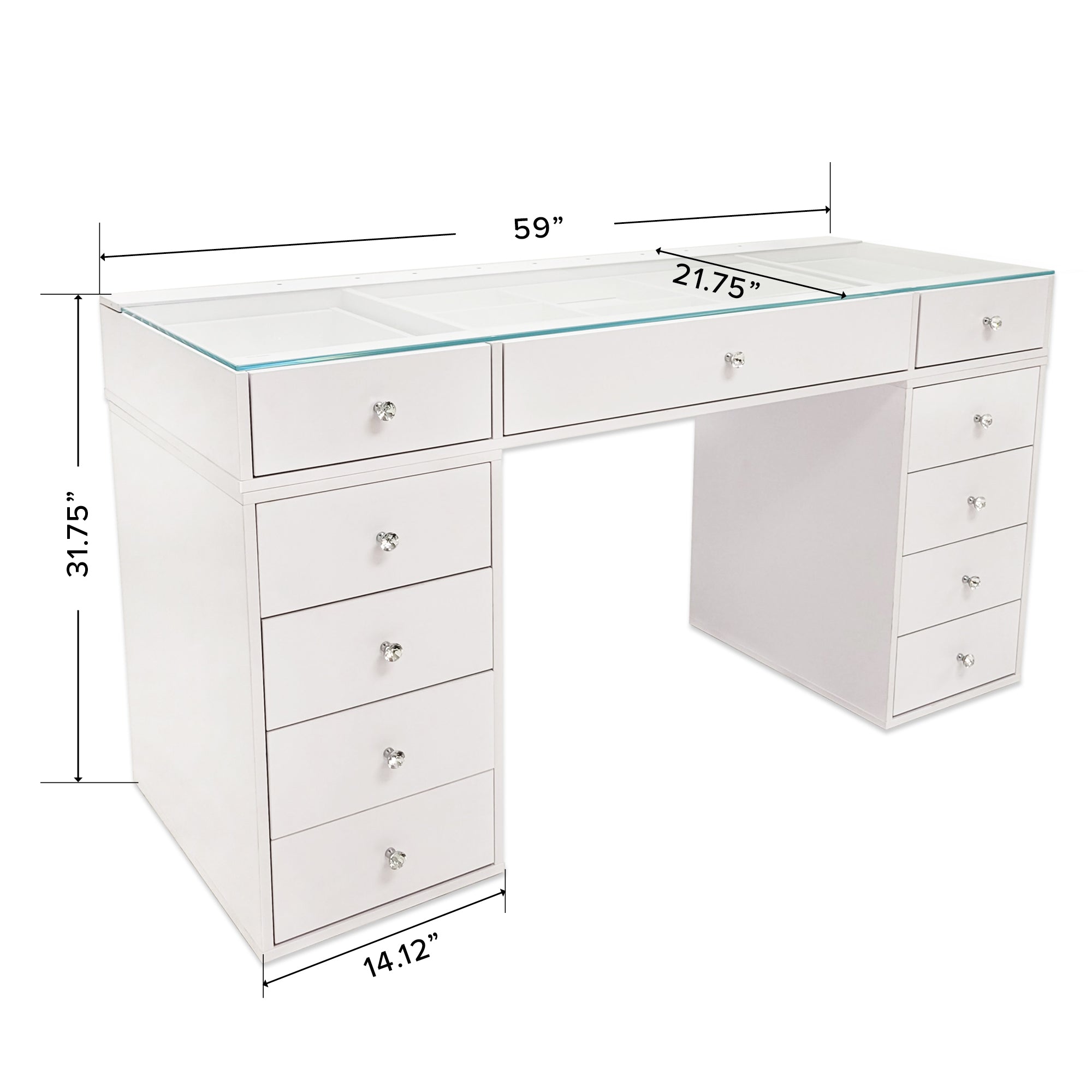 SlayStation® Naomi Vanity Table