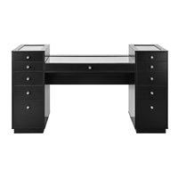 SlayStation® Odette Vanity Table with Top Display Drawers