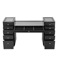 SlayStation® Odette Vanity Table with Top Display Drawers