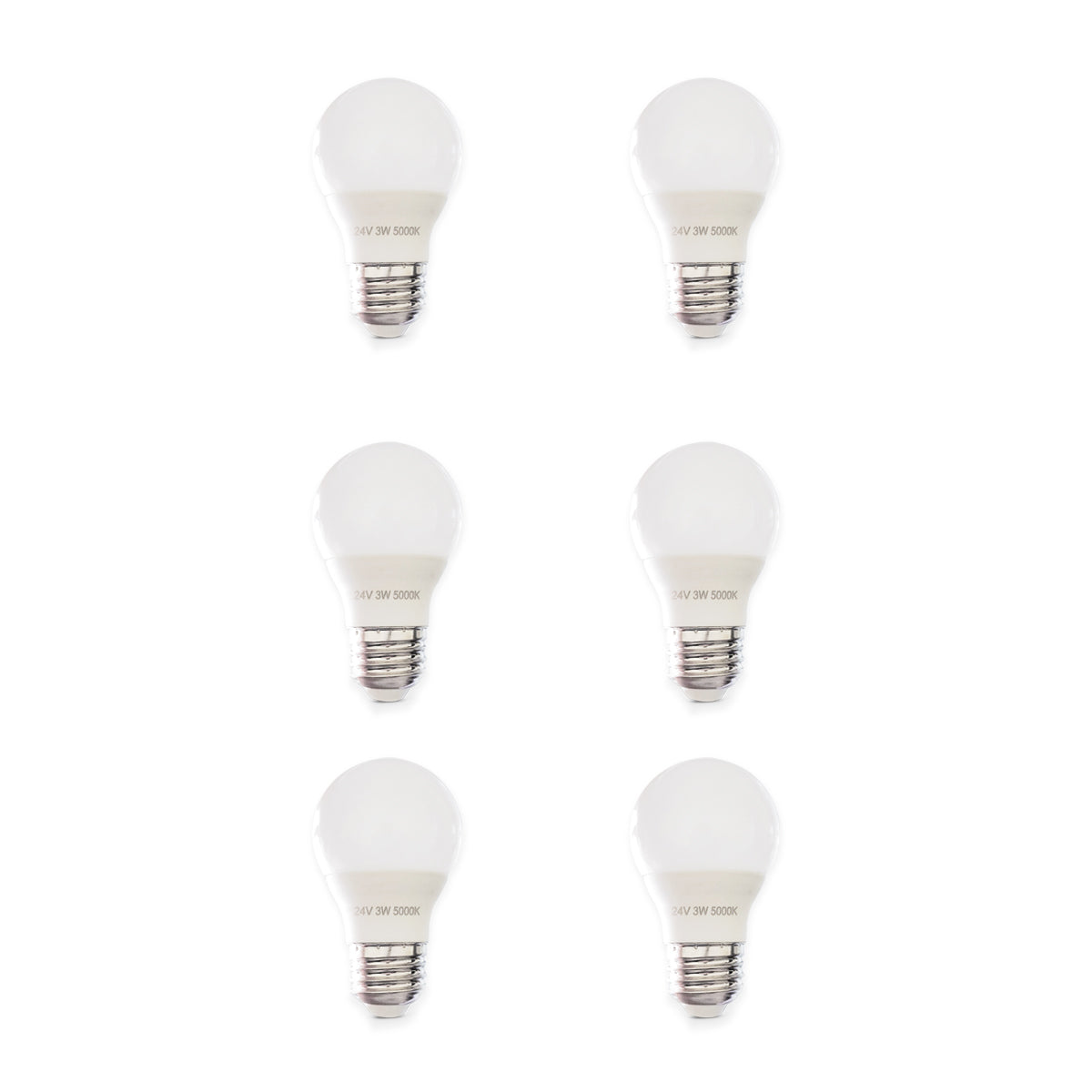 Premiere Frosted LED Globe Bulbs, Dimmable (Cool White, 24v)