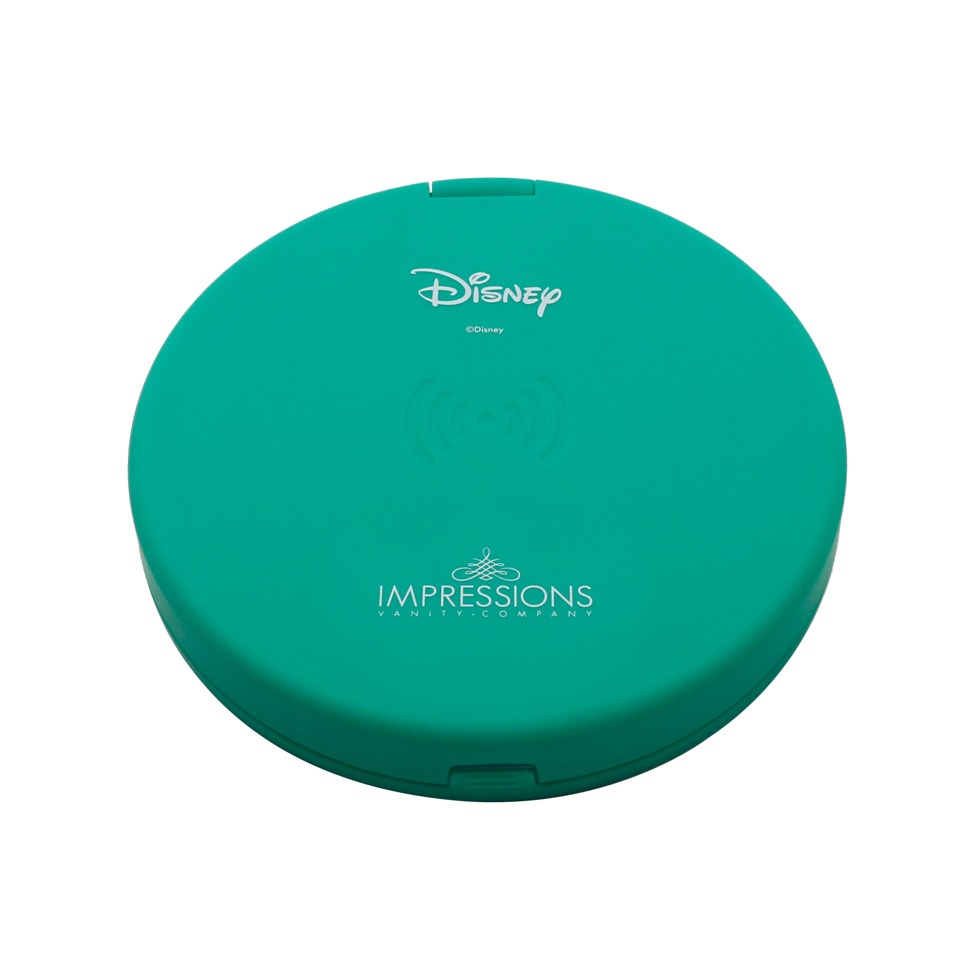 Ariel Compact Mirror with Wireless Power Bank Charging Base