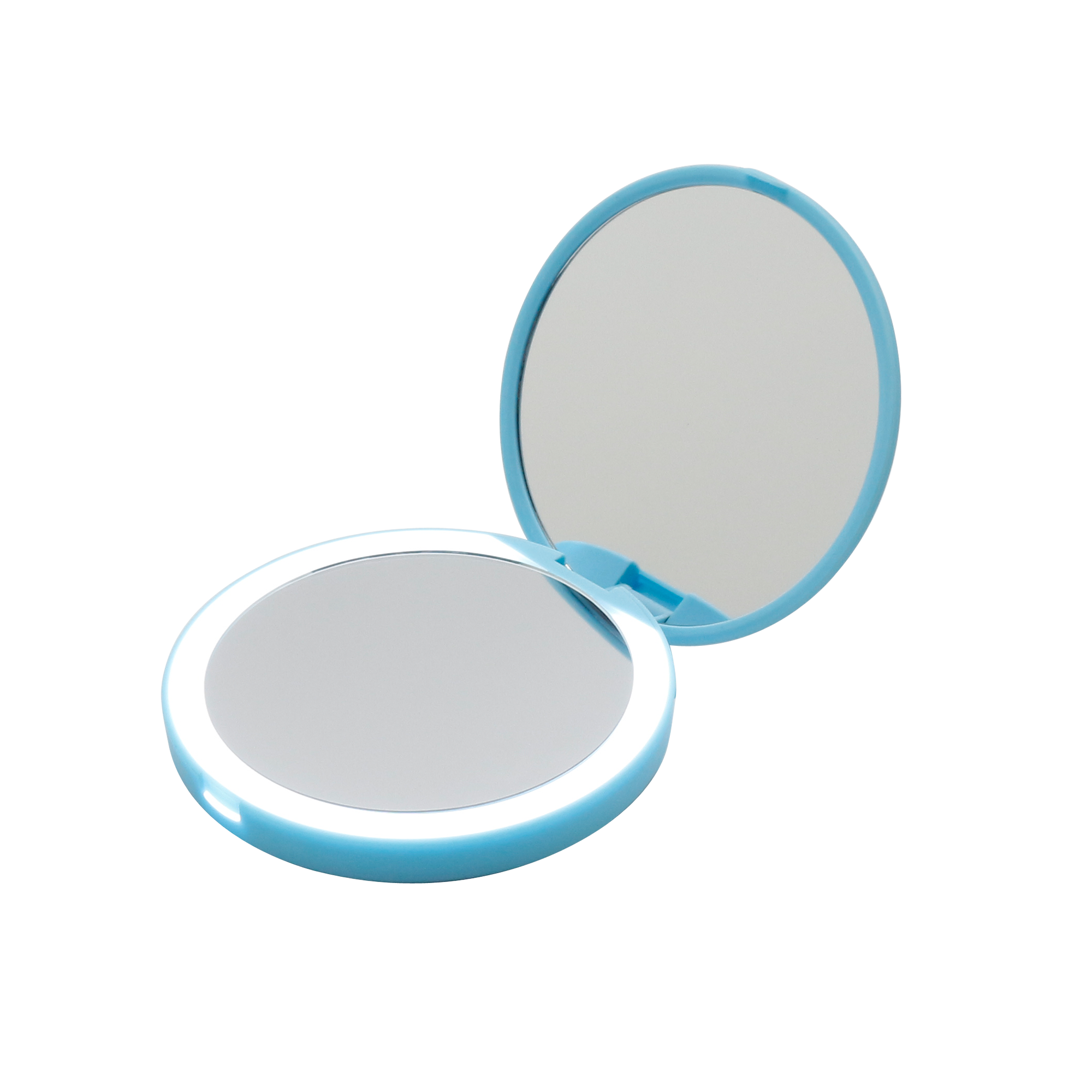 Cinderella Compact Mirror with Wireless Power Bank Charging Base