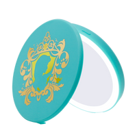 Jasmine Compact Mirror with Wireless Power Bank Charging Base