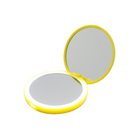 Belle Compact Mirror with Wireless Power Bank Charging Base
