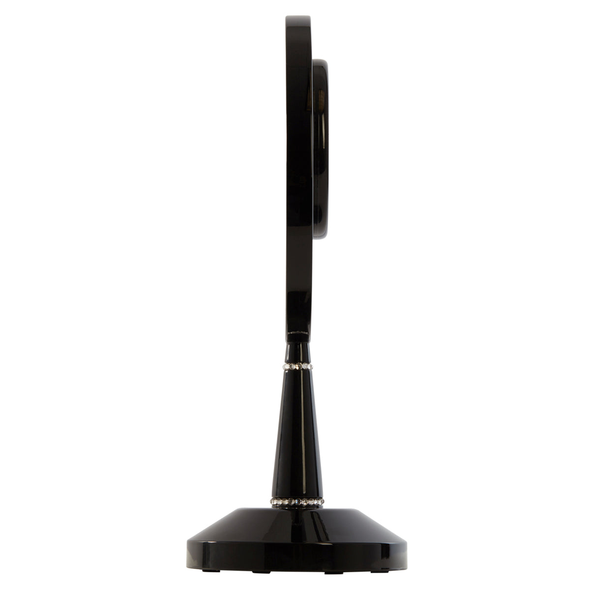 Bijou Dimmable LED Lighted Hand Mirror with Charging Stand