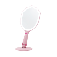 Aurora LED Handheld Makeup Mirror With Standing Base