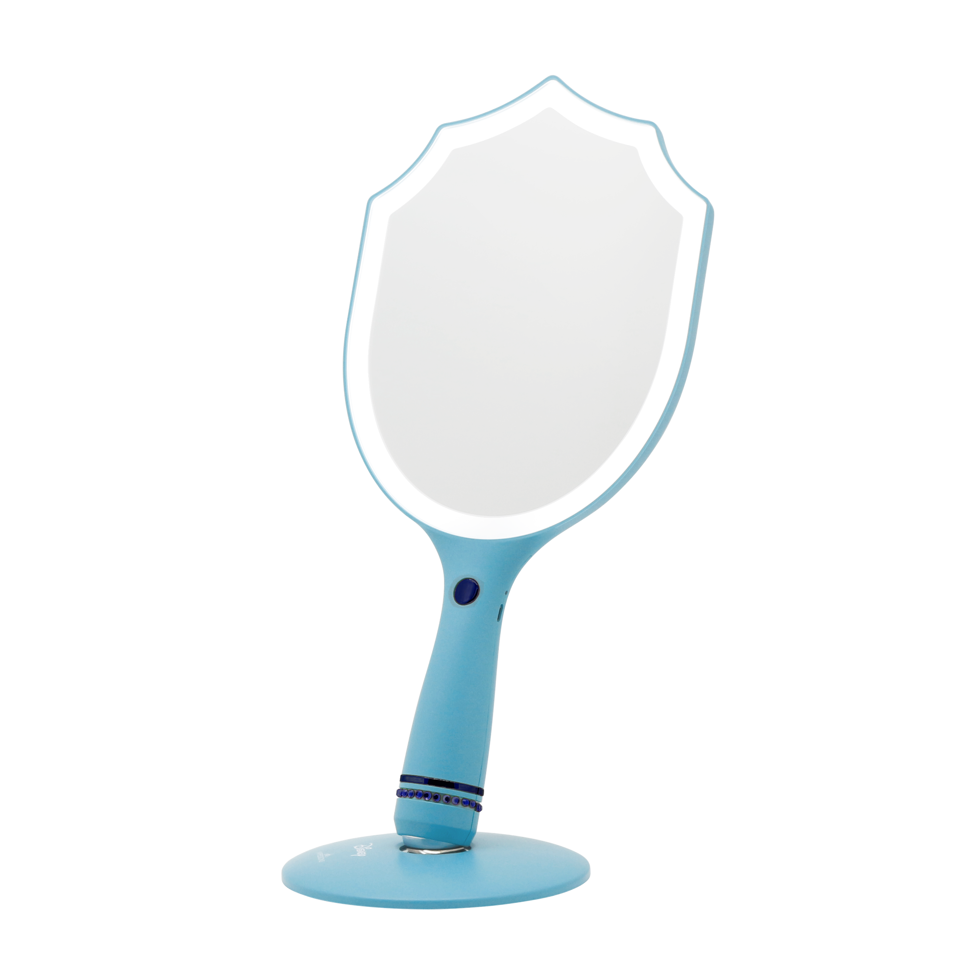 Cinderella LED Handheld Makeup Mirror With Standing Base