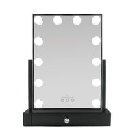 Hollywood Tri-Tone XL Makeup Mirror With Drawer