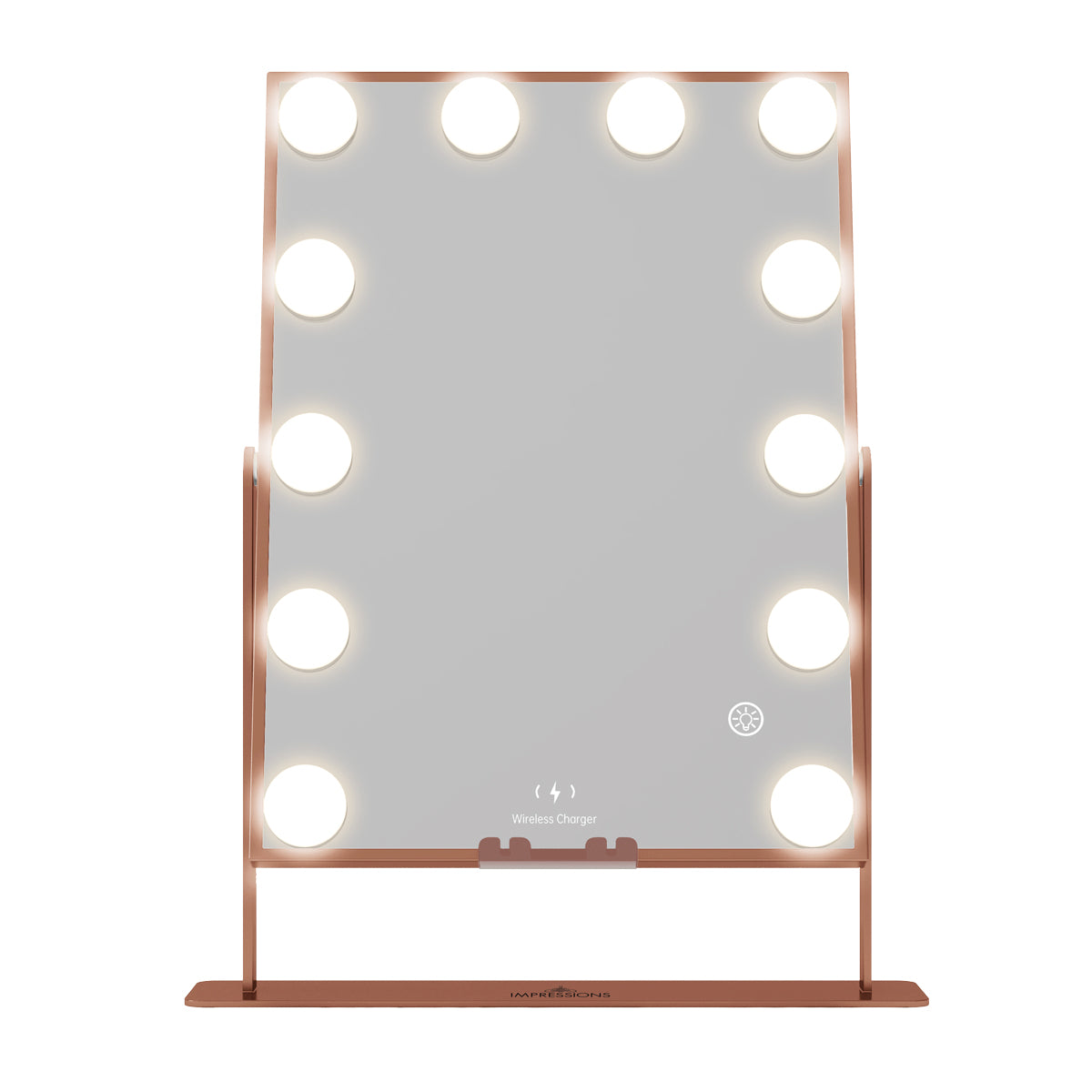 Hollywood XL Tri-Tone LED Makeup Mirror with Bluetooth