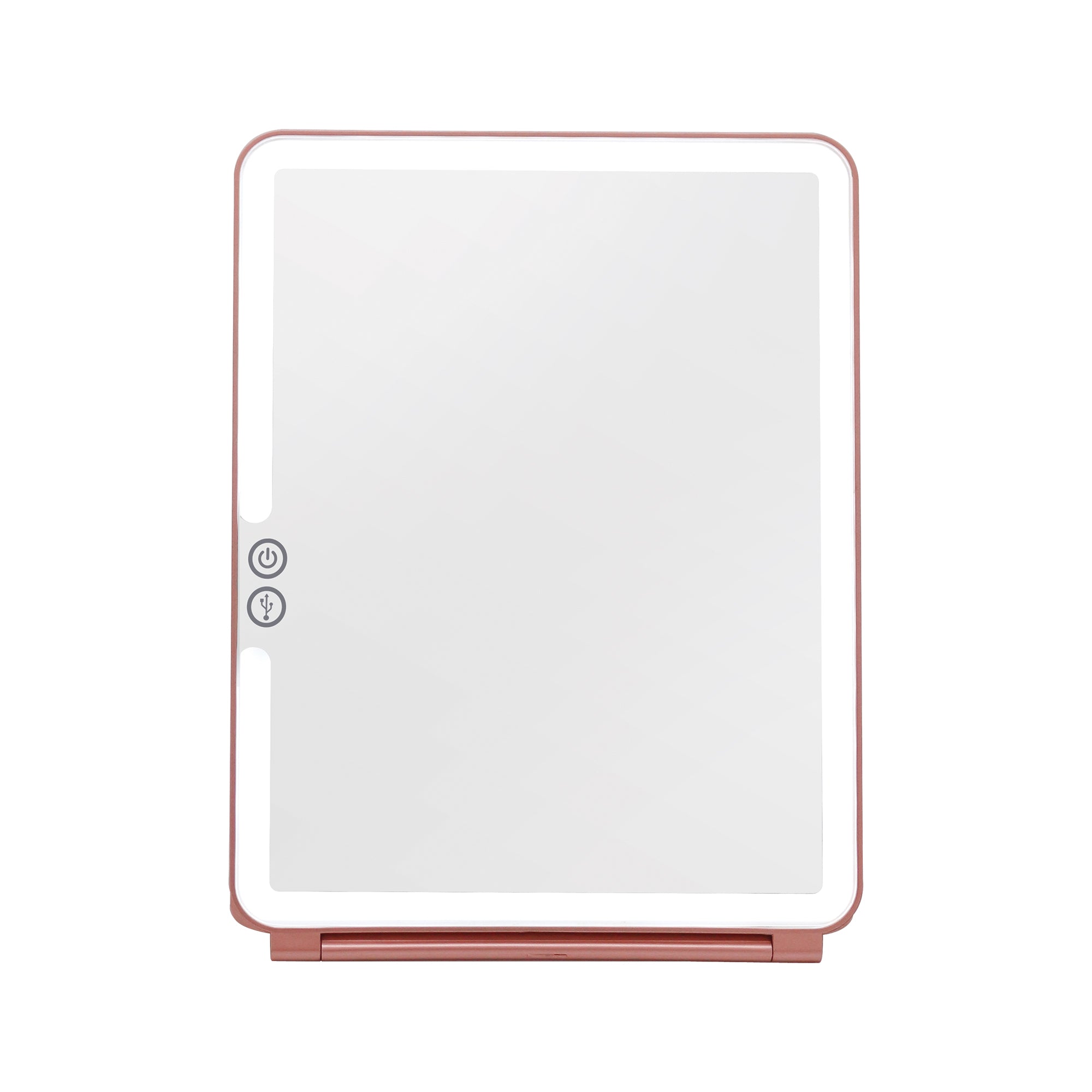 Touch Pad 2.0 Rechargeable LED Makeup Mirror with Flip Cover