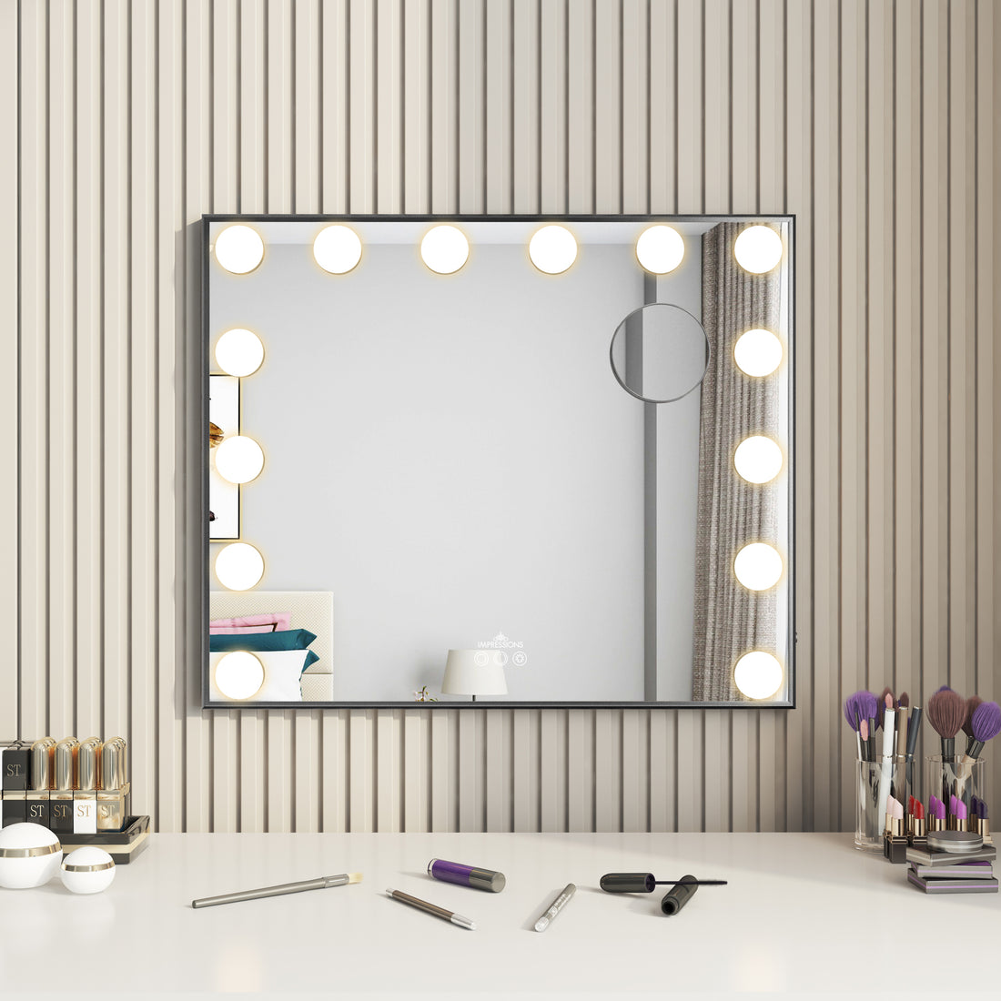 Hollywood Tri-Tone PLUS Makeup Mirror