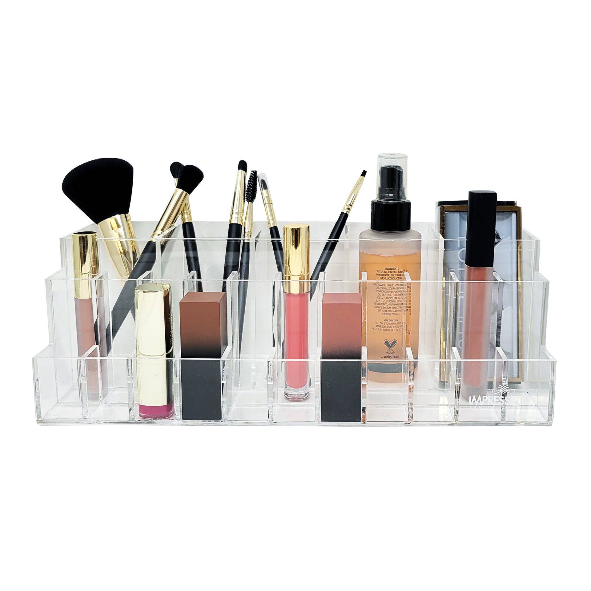Acrylic Brush & Lipstick Organizer