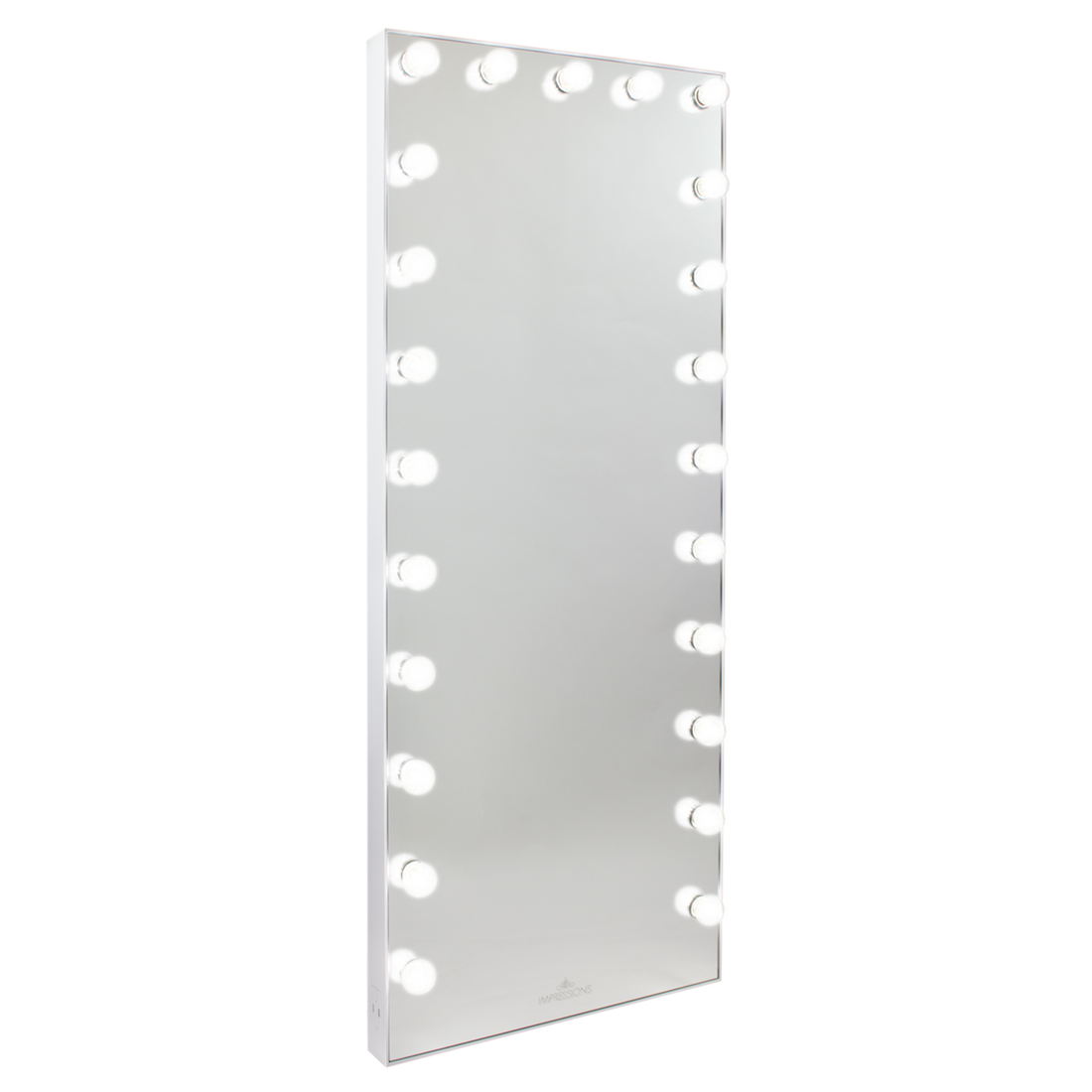 Hollywood Glow FL Vanity Floor Mirror Impressions Vanity Co