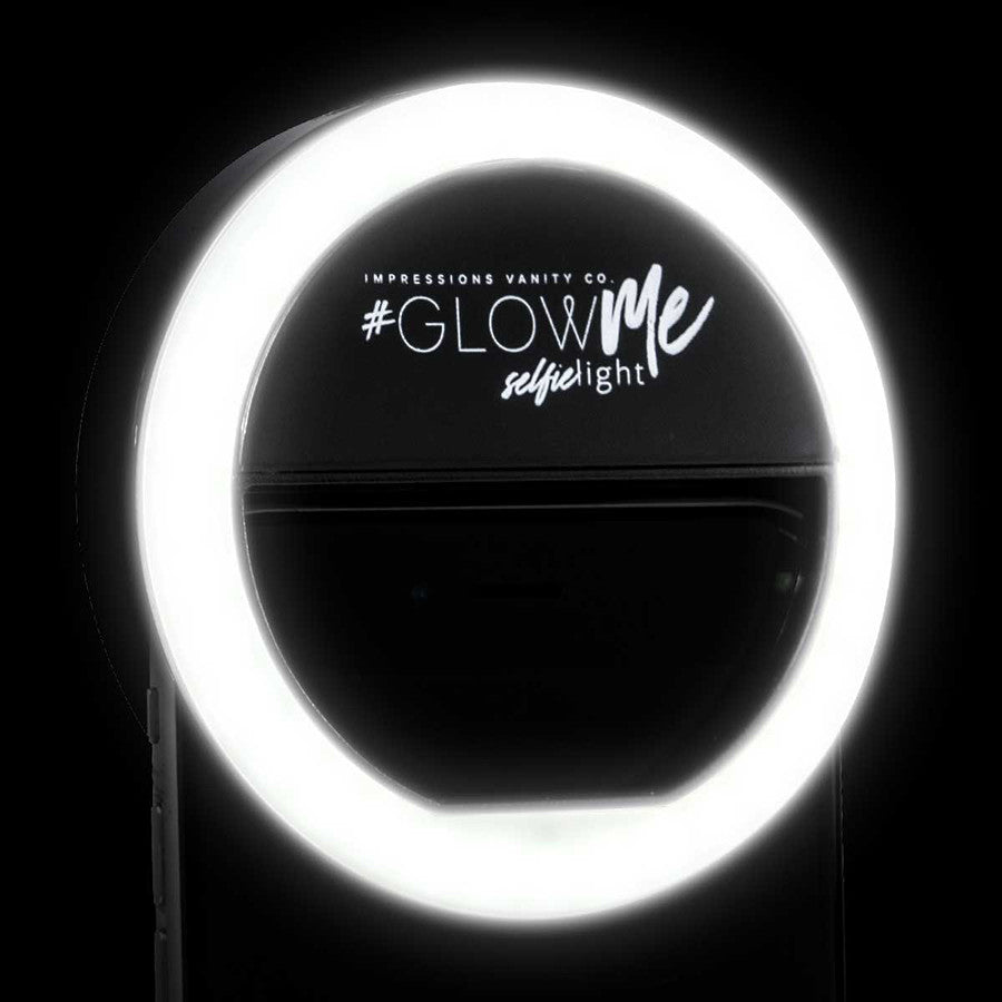 Impressions Vanity GlowMe LED Selfie Ring Light in Black