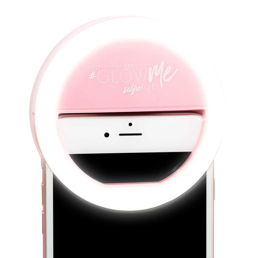 Impressions Vanity GlowMe LED Selfie Ring Light in Pink