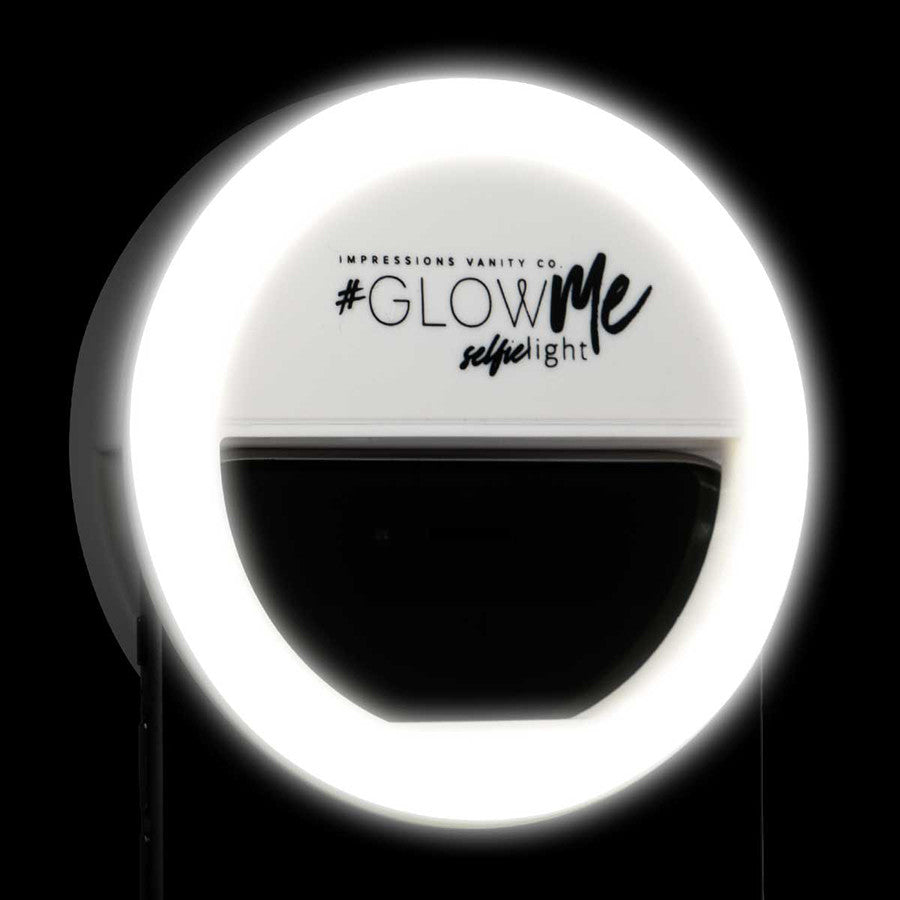 Impressions Vanity GlowMe LED Selfie Ring Light in White