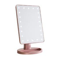 Impressions Vanity Touch Dimmable LED Makeup Mirror in Rose Gold