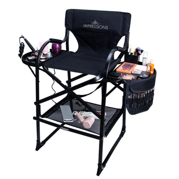 Foldable Master Makeup Artist's Chair