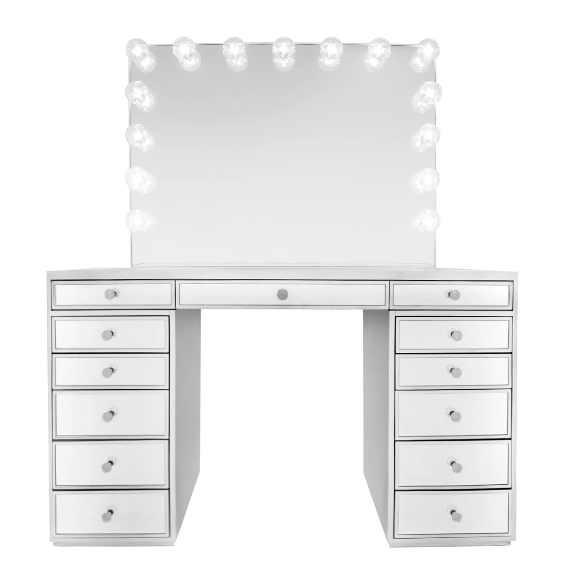 SlayStation® Plus Premium Mirrored Vanity Table