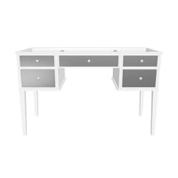 SlayStation® Kimberly Mirrored Vanity Table