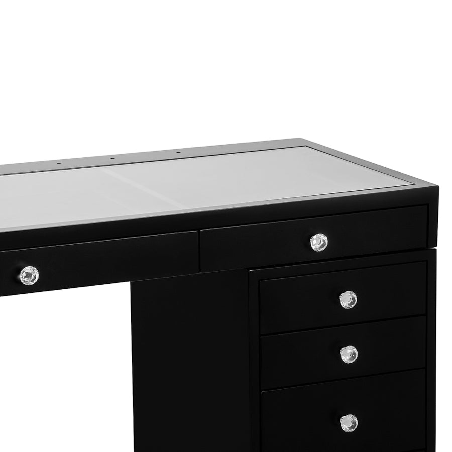SlayStation Pro | 6 Drawer Bundle | Impressions Vanity Co., Pro Black / No Mirror / No Bulbs SlayStation Pro | 6 Drawer Bundle | Impressions Vanity Co., Pro Black / No Mirror / No Bulbs
