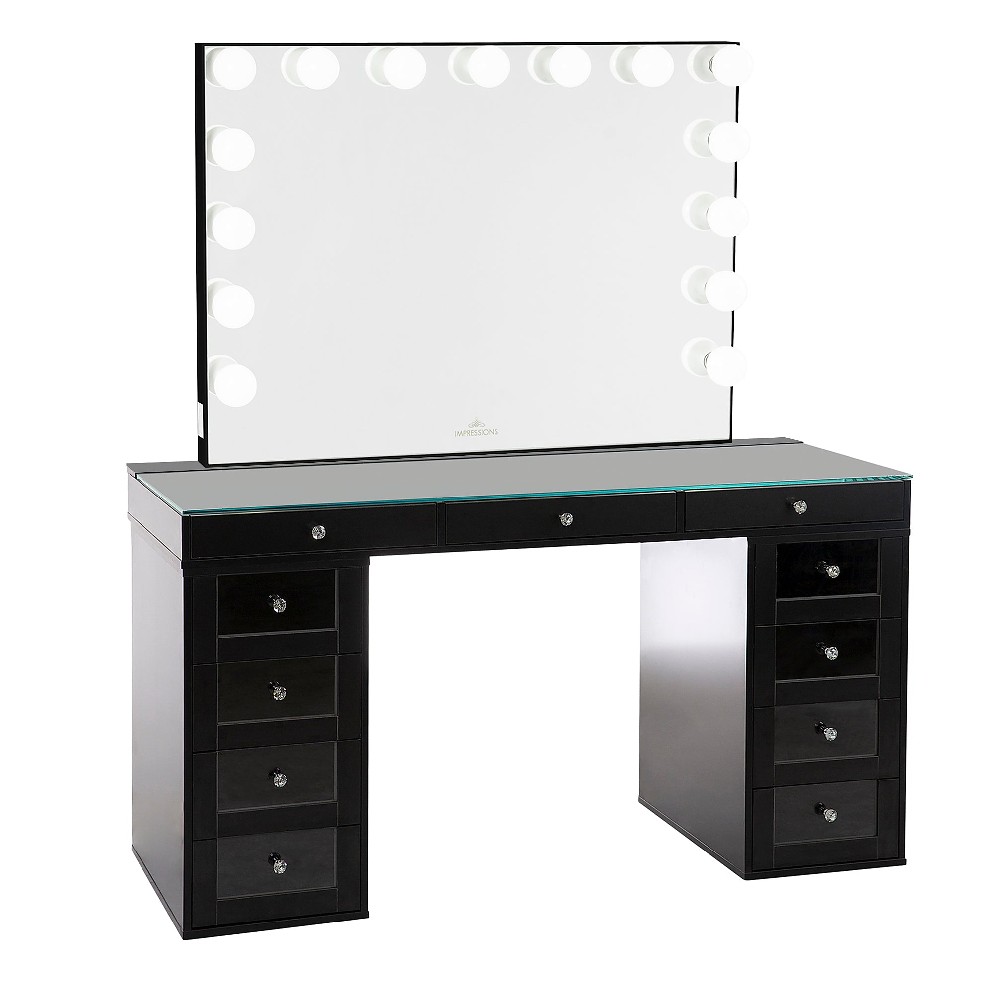 SlayStation® Pro 2.0 Tabletop + Vanity Mirror + 4 Drawer Units Bundle