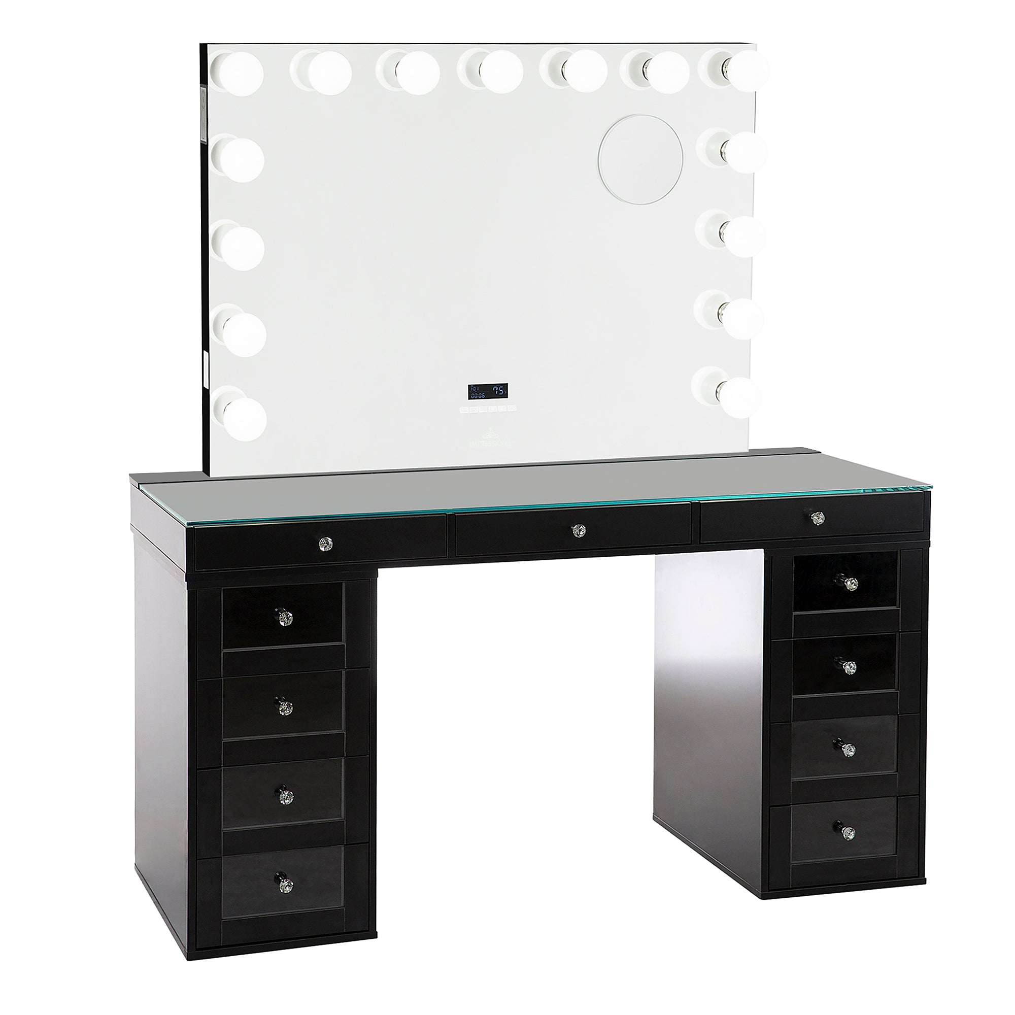 SlayStation® Pro 2.0 Tabletop + Vanity Mirror + 4 Drawer Units Bundle