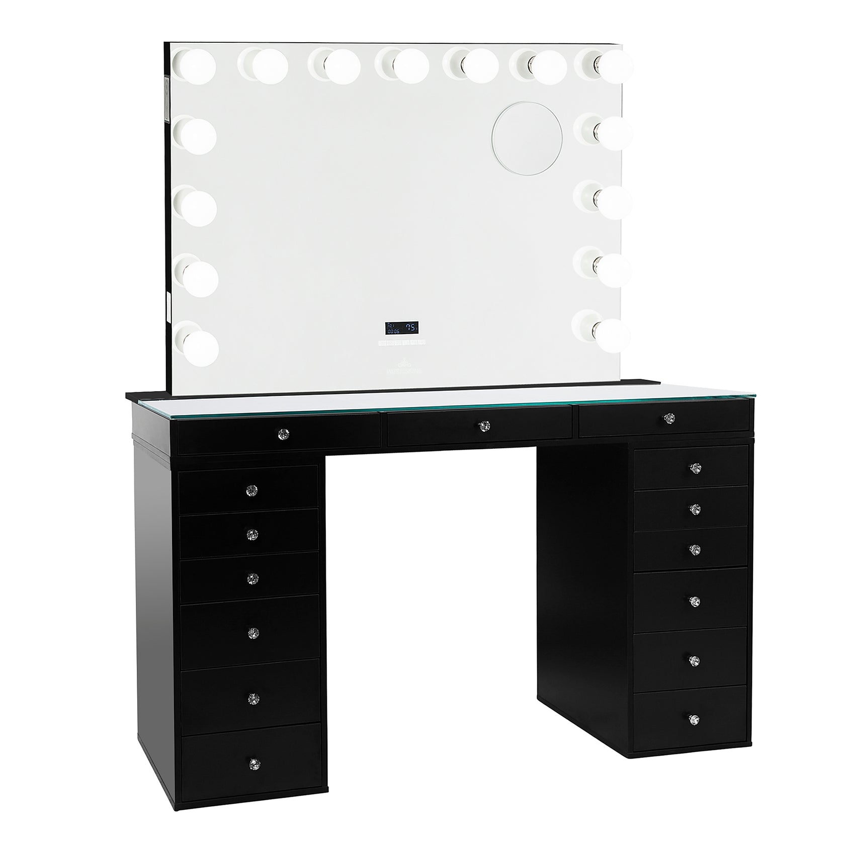 SlayStation® Pro 2.0 Tabletop + Vanity Mirror + 6 Drawer Units Bundle Impressions Vanity Co.