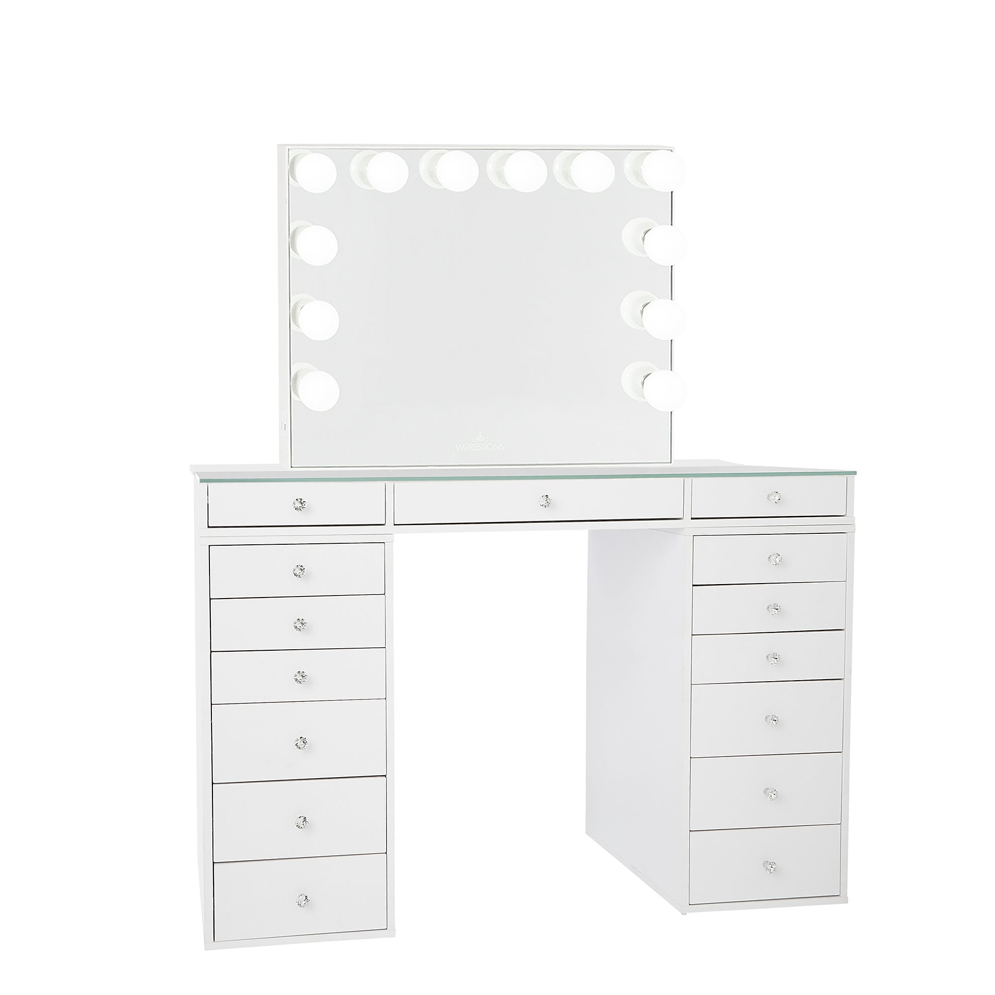 SlayStation® Plus 2.0 Tabletop + Vanity Mirror + 6 Drawer Units Bundle