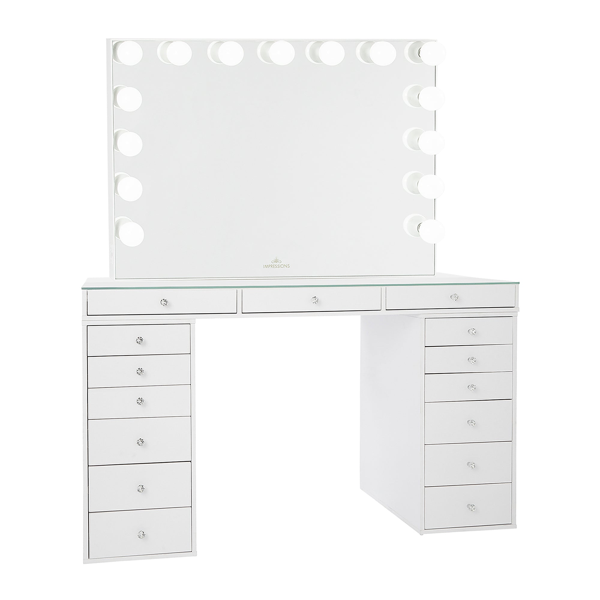 SlayStation® Pro 2.0 Tabletop + Vanity Mirror + 6 Drawer Units Bundle