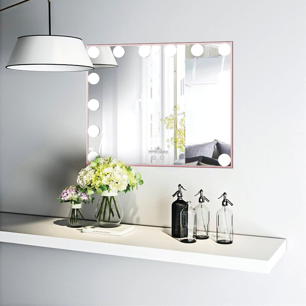 Impressions Vanity Hello Kitty LED Makeup Mirror, Wall Mount