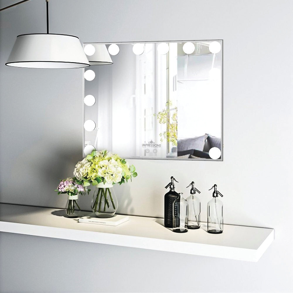 Hollywood Touch Duo-Tone Wide LED Makeup Mirror