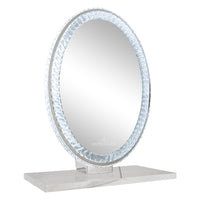 Diamond Collection OVAL Premium Illuminated Vanity Mirror