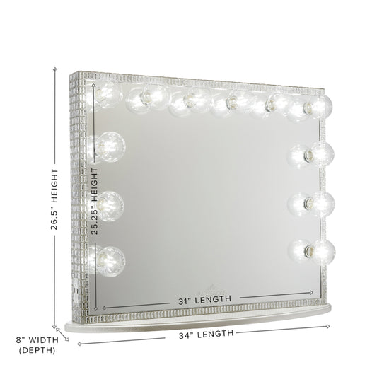 Hollywood Glow® Plus Lux Vanity Mirror Impressions Vanity Co.