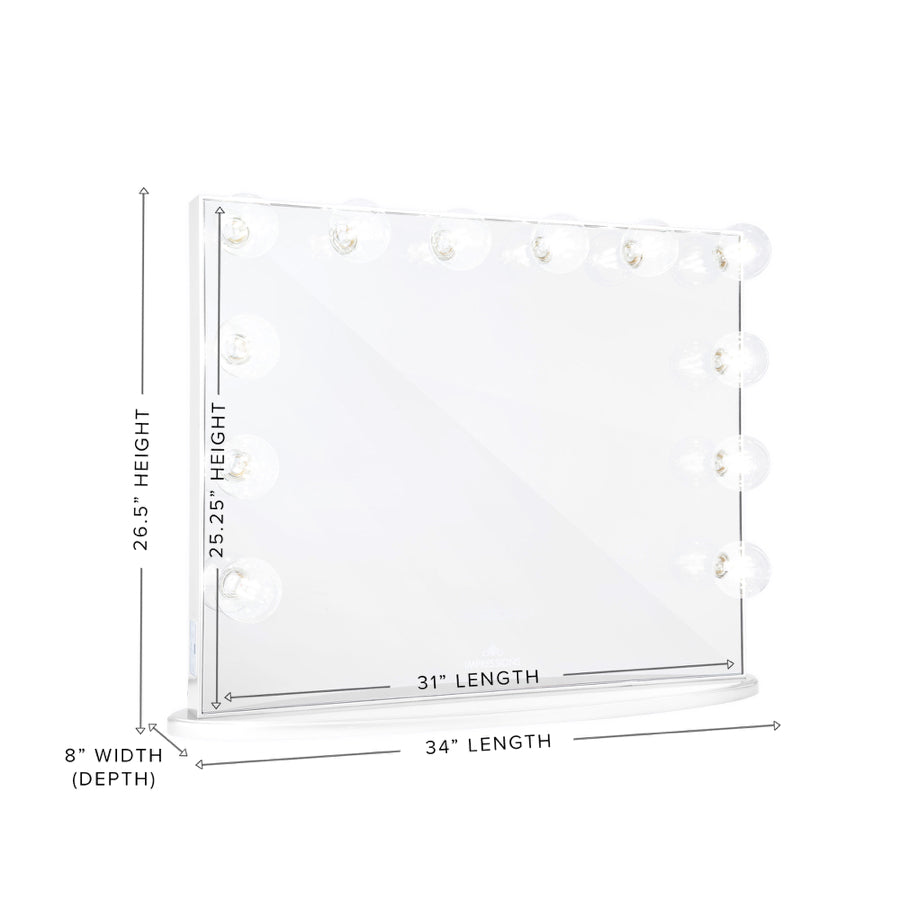 Hollywood Glow® Plus Vanity Mirror Impressions Vanity Co.