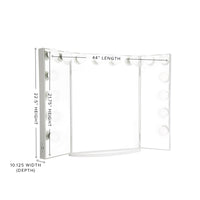 Hollywood Glow® Pro Trifold Vanity Mirror