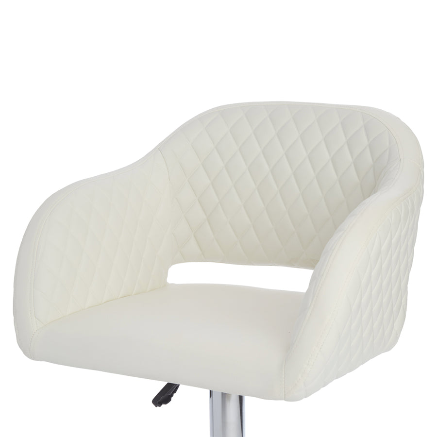 Kimberly Quilted Vanity Stool