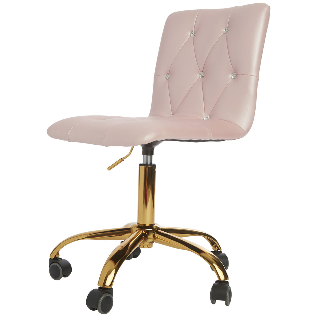 Evelyn Diamond Tufted Vanity Chair
