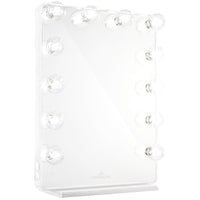 Impressions Hollywood Glow XL 2.0 Vanity Mirror in White with Clear LED