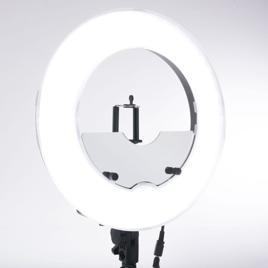 Impressions Vanity Dimmable Desktop LED Ring Light